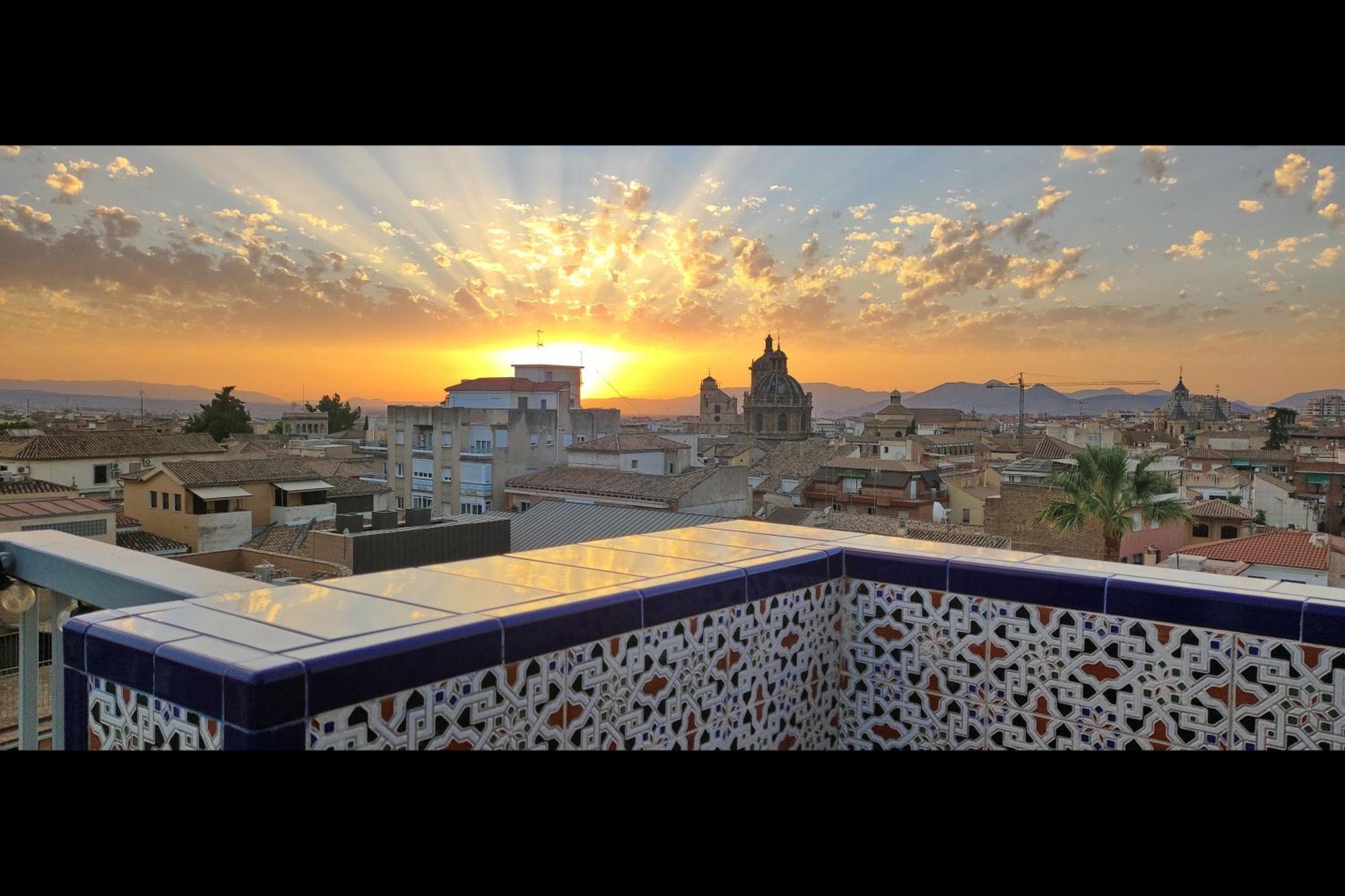 Atico Panorama Catedral Leilighet Granada Eksteriør bilde