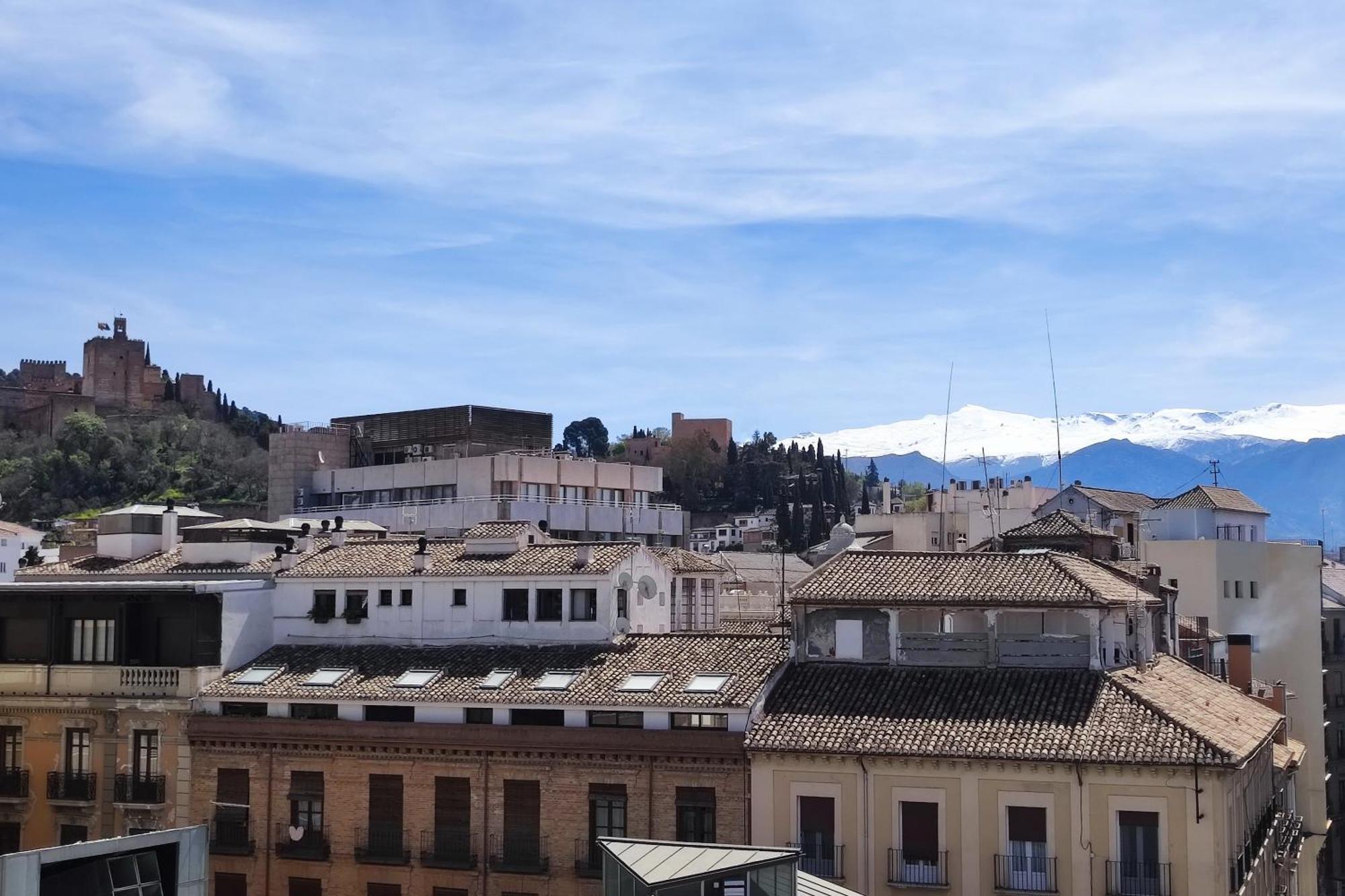 Atico Panorama Catedral Leilighet Granada Eksteriør bilde
