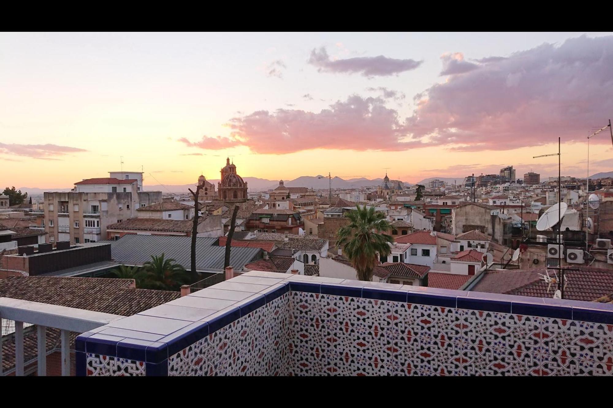 Atico Panorama Catedral Leilighet Granada Eksteriør bilde